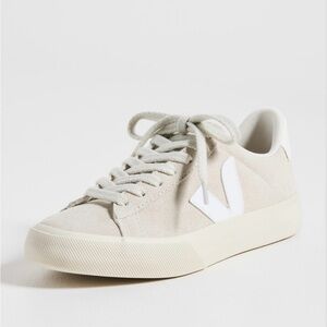Veja Women's Cream Suede Sneakers - Size 7
